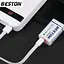 Аккумулятор крона Beston 650mAh 9V Li-ion microUSB - миниатюра 5