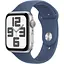 Смарт-часы Apple Watch SE 2 GPS 44mm Silver Aluminium Case w. Denim Sport Band - M/L MXER3 - миниатюра 1