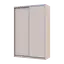 Шафа купе Doros Сіті Лайт Кашемір 2 ДСП 150х60х225 (80736347) - мініатюра 1