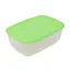 Контейнер судок лоток пищевой с цветной крышкой 0.6 л 15×10.5×6.5 см, Господар Салатовый 87890 - миниатюра 1
