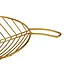 Фруктовница Elisey Золотой лист 19x40x5 см 1 шт золотистый (9138-004)   - миниатюра 3