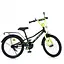 Велосипед дитячий MB 20015-1 колеса 20 дюймів, чорно-зелений - мініатюра 1