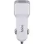 Авто зарядное устройство Hoco Z23 2USB Lightning цвет Белый - миниатюра 5