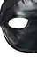 Маска Master Series Dungeon Demon Bondage Mask with Horns - Black - мініатюра 5