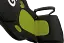 Геймерское кресло GT Racer черное с зеленым (X-2640 Black/Green) - миниатюра 9