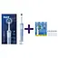 Набор: зубчатая зубная щетка Oral-B Vitality Protect X Clean D103 Blue + насадка для электрической зубной щетки Oral-B Pro Precision Clean 6 шт. - миниатюра 1