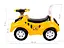 Автомобиль для прогулок - толокар ТехноК с музыкальным рулем желтый - миниатюра 5