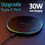 Беспроводное зарядное устройство для телефонов, планшетов, наушников и других гаджетов, 30 Вт, Type-C - миниатюра 2