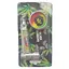 Трубка курильна + гриндер для подрібнення тютюну HL-YD-305 Bob Marley Silver Green (10917) - мініатюра 2