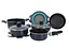Набір посуду Gimex Cookware Set induction 9 предметів Blue (6977225) - мініатюра 1