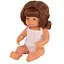 Лялька-пупс анатомічна Miniland дівчинка-руда, у білизні, 38 см (31150) - мініатюра 1
