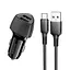 Адаптер автомобильный BOROFONE Solid dual-port car charger Type-C Set BZ31A |2USB, 17W/3.4A Max| - миниатюра 1