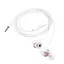 Дротові навушники Hoco M107 Discoverer універсальні earphones with mic, 3.5mm, 1.2m, white - мініатюра 2