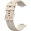 Ремешок DK для Huawei Watch Fit 2 Silicone Sport Full Light Classic (ivory) - миниатюра 1