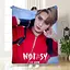 Плед плюшевый подарочный 3D Stray Kids Linoy 160х200 см - миниатюра 1