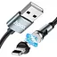 USB Магнітний кабель Hoco U94 Lightning - мініатюра 2
