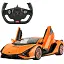 Машинка Rastar Lamborghini Sian (97760) на радиоуправлении. 1:14. Оранжевый - миниатюра 1