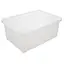 Ящик з кришкою 10 л білий - мініатюра 1