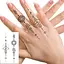 Набор детских часов тату Черные мини №2 black-tattoo-mini-set-2-3, 30 штук по 9,5*5,5 см - миниатюра 9