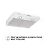 Вытяжка плоская PERFELLI PL 5002 W LED - миниатюра 2