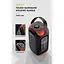 Колонка Hopestar Party 300, 80W/TWS/IPX5/RGB/12500mAh/микрофон, Grey-Red - миниатюра 2