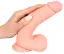 Фалоімітатор Medical Silicone Dildo 20 см тілесний - мініатюра 5