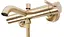 Смеситель для ванны Rea Lungo brushed gold настенный REA-B8010 Золотой - миниатюра 5
