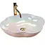 Умивальник Rea Pearl Akoya накладний REA-U3309, Цветной - мініатюра 1