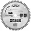 Диск пилковий по дереву Grad з твердосплавними напайками Ø230×22.2 (20)×60Т 6000об/хв (1958475) - мініатюра 1