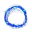 Светодиодная гирлянда нить капля росы 4.5м 50led батарейки Blue - миниатюра 1
