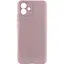 Чохол TPU Getman Liquid Silk Full Camera для Samsung Galaxy A05 Сірий/Lavender - мініатюра 1