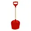 Детский набор "Лопатка маленькая с деревянной ручкой" ТехноК 2896TXK, 65 см Красный - миниатюра 1