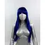 Парик синий матовый - миниатюра 1