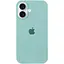 Чехол Epik Silicone Case Full Protective AA для Apple iPhone 16, 6.1 Бирюзовый/Beryl - миниатюра 1