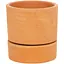 Горщик Elsa Terenc з підставкою 0.25 л теракотовий (terenc-025-tera) - мініатюра 1