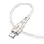 Кабель PD Hoco U133 Monte 60W charging data cable Type-C to Type-C 1,2 м. серый - миниатюра 1
