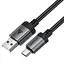 Кабель Acefast C20-04 USB-A to USB-C aluminum alloy charging data cable чорний - мініатюра 3