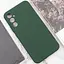 Чохол Silicone Cover Lakshmi Full Camera (AAA) для Samsung Galaxy A34 5G Зелений / Cyprus Green - мініатюра 5