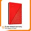 Внешний жёсткий диск Western Digital External WD My Passport 6TB USB 3.2 Red (WDBR9S0060BRD-WESN) - миниатюра 7