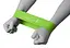 Гумка для фітнесу PowerPlay 4114 Mini Power Band Light 0.8 мм Зелена (5.5 кг) (PP_4114_Green_Light) - мініатюра 5
