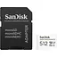 Карта памяти SanDisk microSDXC High Endurance 512GB UHS-I U3 V30 + SD Adapter (SDSQQNR-512G-GN6IA) (136567) - миниатюра 1