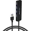 USB hub Acasis AB3-L46 на 4 порти USB 3.0 (Чорний) - мініатюра 1