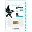 Flash Wibrand USB 2.0 Hawk 8Gb Gold - мініатюра 2