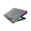 Подставка-кулер под ноутбук охлаждающая с RGB-подсветкой MEETION CP5050 черная - миниатюра 5