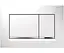 Клавіша змиву Geberit Sigma30 біла 115.883.KJ.1, Білий - мініатюра 1