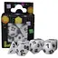 Набор кубиков Opaque 7 Dice Set - White , 7 шт. (g7dopaq07) - миниатюра 1
