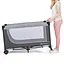 Кровать-манеж с пеленатором Kinderkraft Leody Grey (KCLEOD00GRY00AC) - миниатюра 7