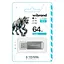 USB флеш накопичувач Wibrand 64GB Cougar Silver USB 2.0 (WI2.0/CU64P1S) - мініатюра 2