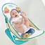 Складной шезлонг для купания грудных детей Tiibaby 0–3 месяцев с мягким подголовником и регулируемой спинкой - миниатюра 3