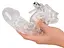 Насадка на пенис You2Toys Crystal Skin Penishulle 23 см прозрачный - миниатюра 5